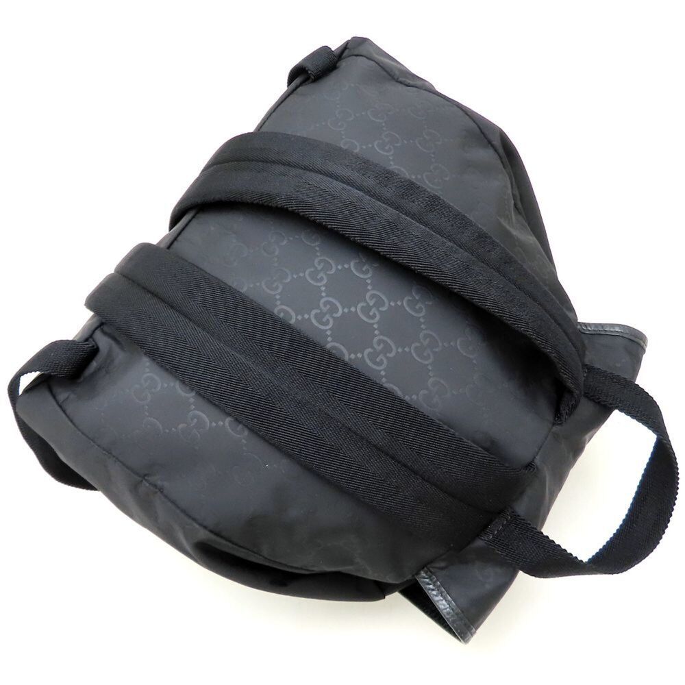 GUCCI Black Leather Backpack - Picture 5 of 16